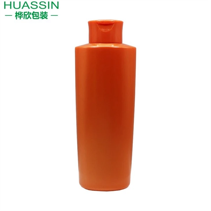 Shampoo plastic bottle