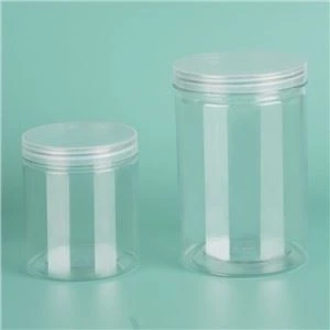50ml 100ml 200ml transparante plastic opbergpot voor huisdieren
